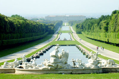 Il parco della reggia di caserta